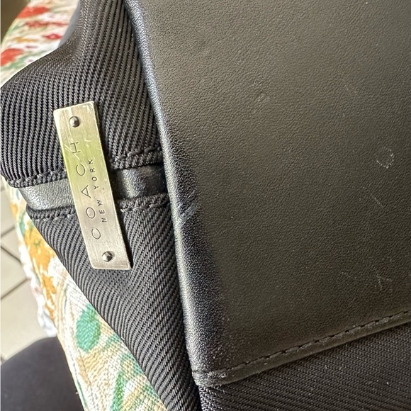 Coach mercer black twill nylon, magnetic snap vintage - Picture 13 of 13